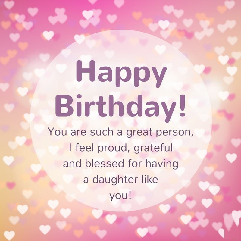 Happy Birthday Wishes Daughter