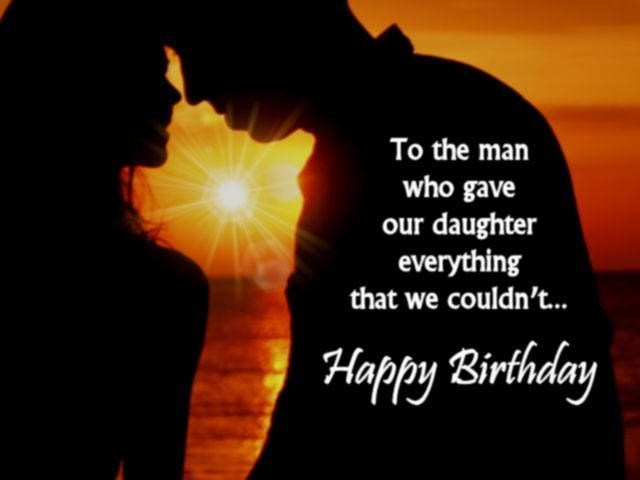 Birthday Wishes To Son-in-law