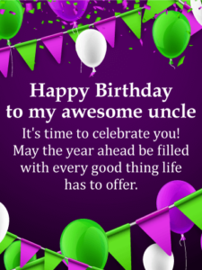 Birthday Wishes For Uncle - Happy Birthday Wishes