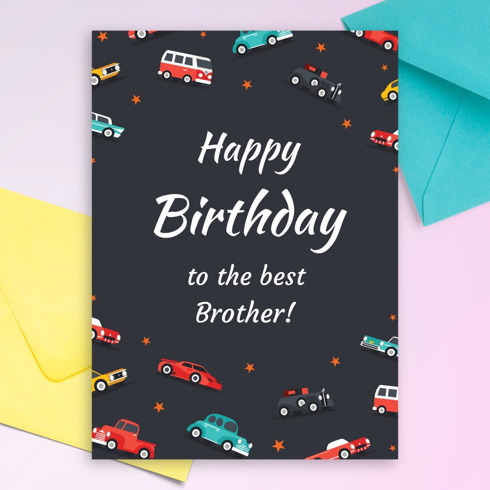 Best Birthday Cards for Brother Quotes